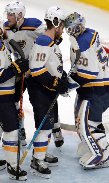 Road warrior Blues unfazed by Cup Final Game 7 in Boston